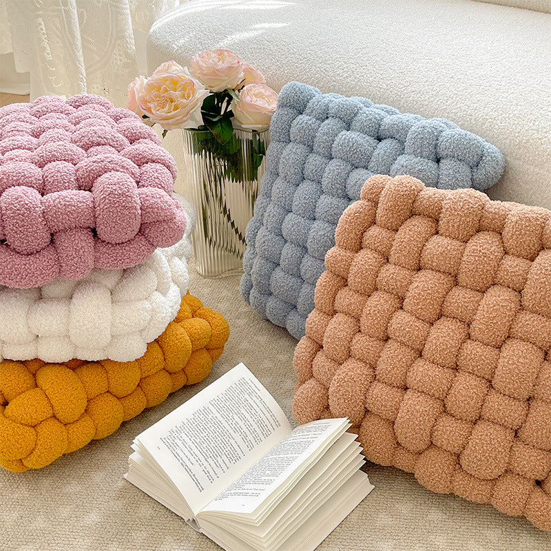 Jumbo Knitted Pillow