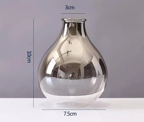 Silver Gradient Vase