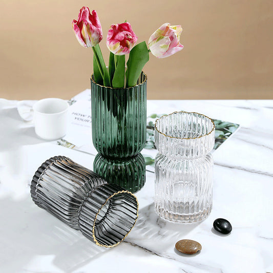 Pastel Glass Vase