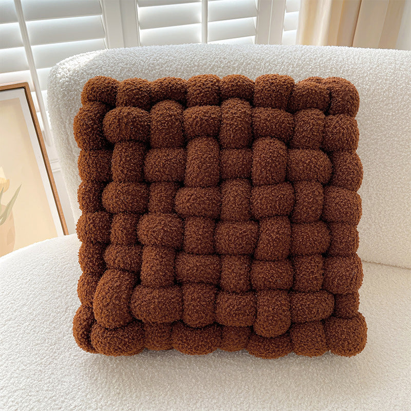 Jumbo Knitted Pillow