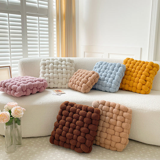 Jumbo Knitted Pillow
