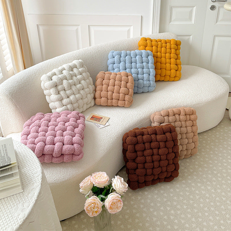 Jumbo Knitted Pillow