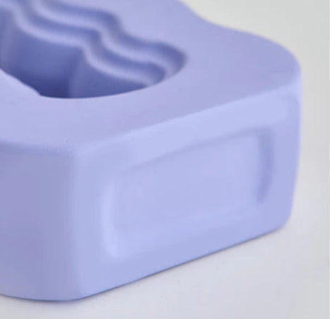 Colorful Waves Vase