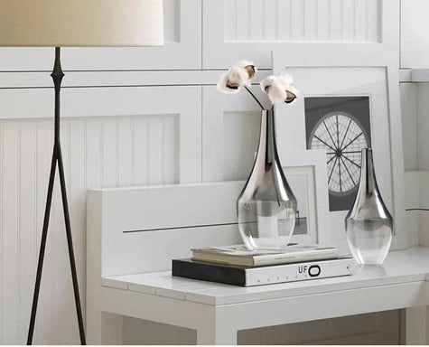 Silver Gradient Vase