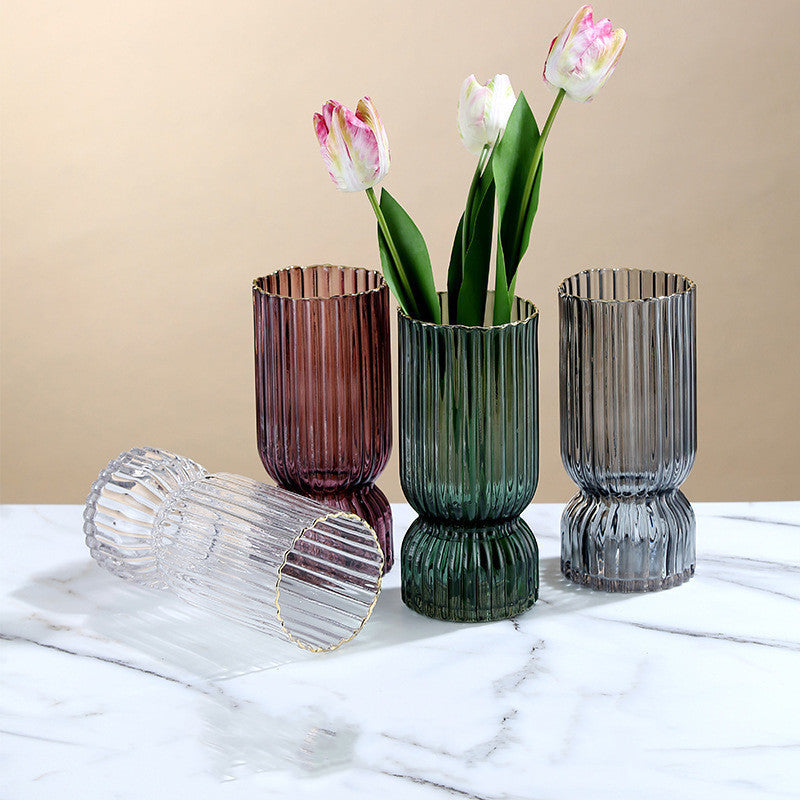 Pastel Glass Vase