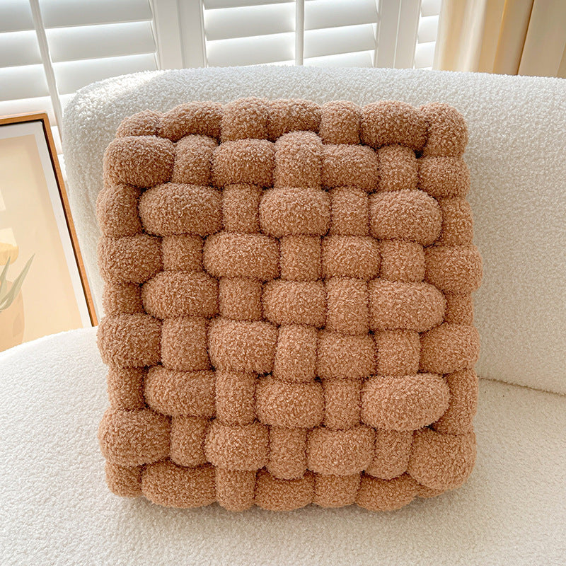 Jumbo Knitted Pillow