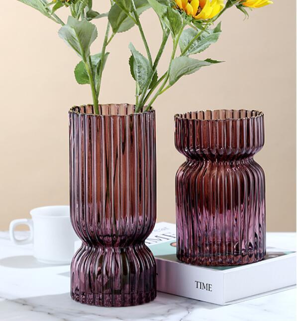 Pastel Glass Vase
