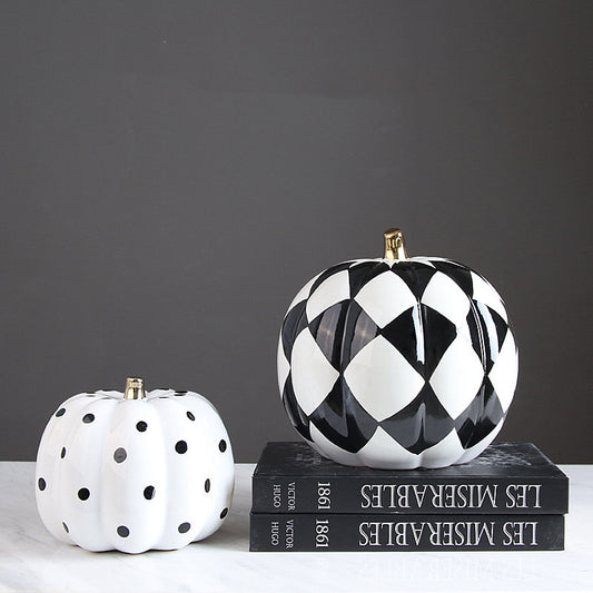 Decal Ceramic Pumpkin