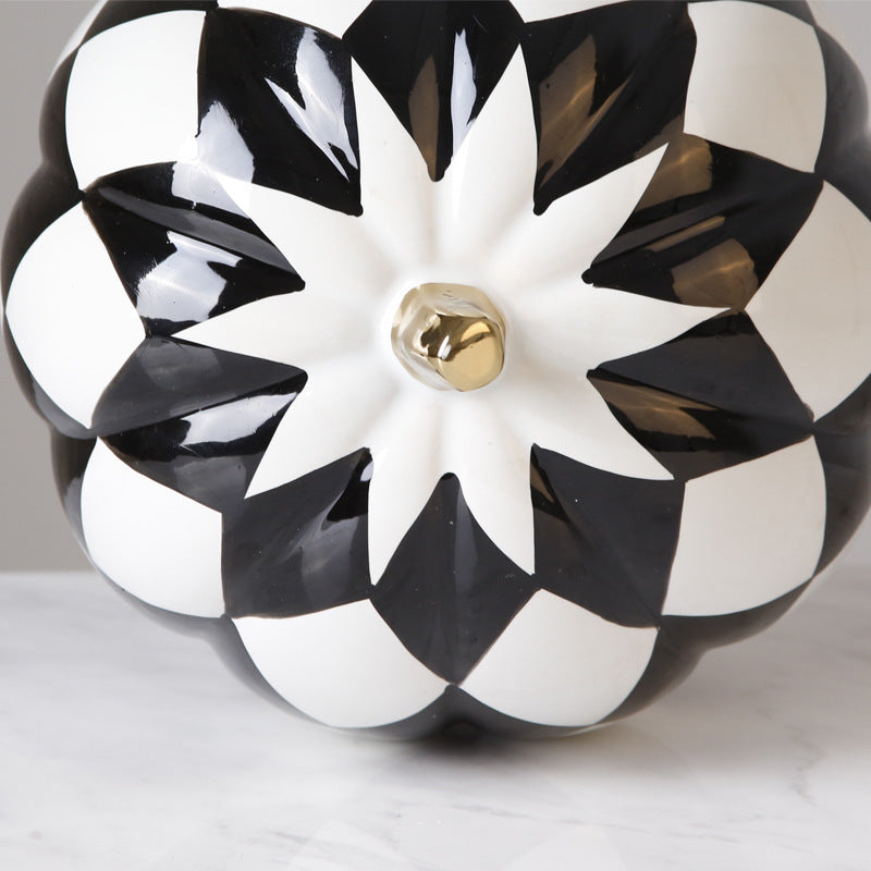 Decal Ceramic Pumpkin