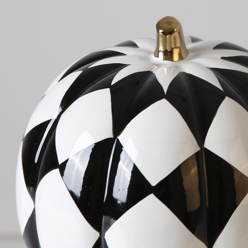 Decal Ceramic Pumpkin