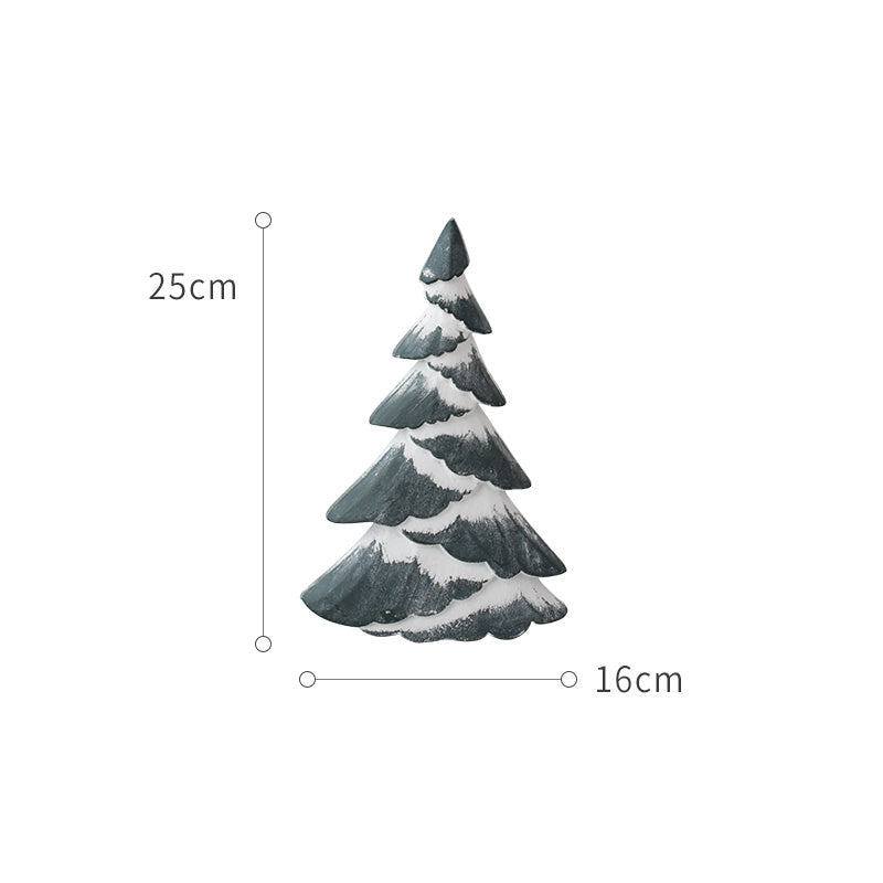 Gray-green Christmas Tree