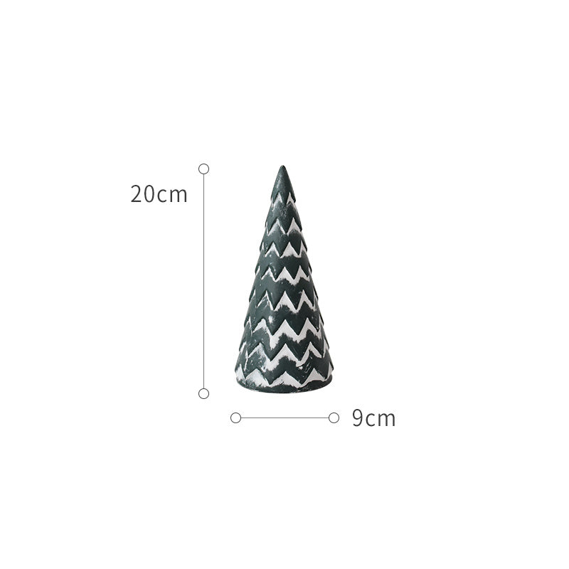 Gray-green Christmas Tree