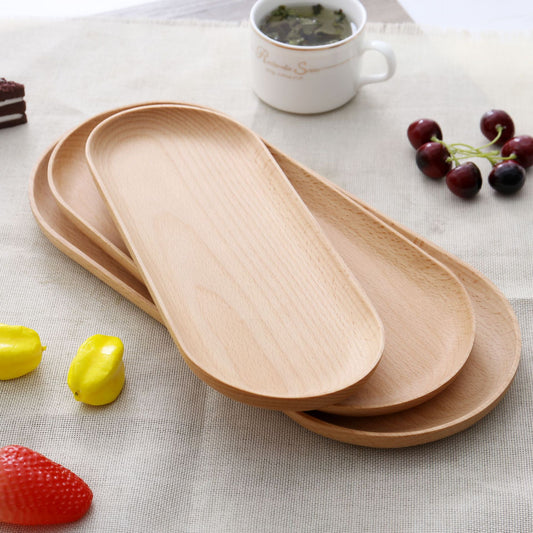 Oval Wood Tray