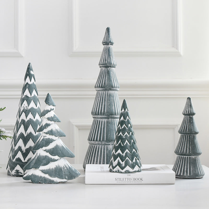 Gray-green Christmas Tree