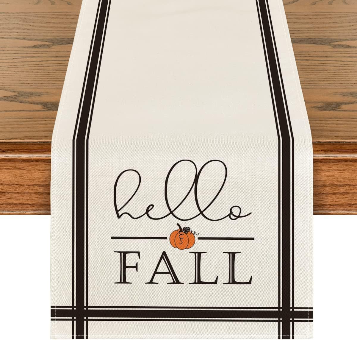 Fall Table Runner