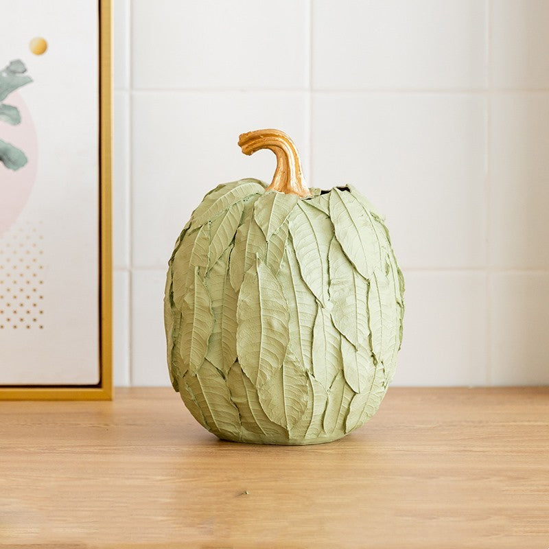 Leaves Pumpkin Vase