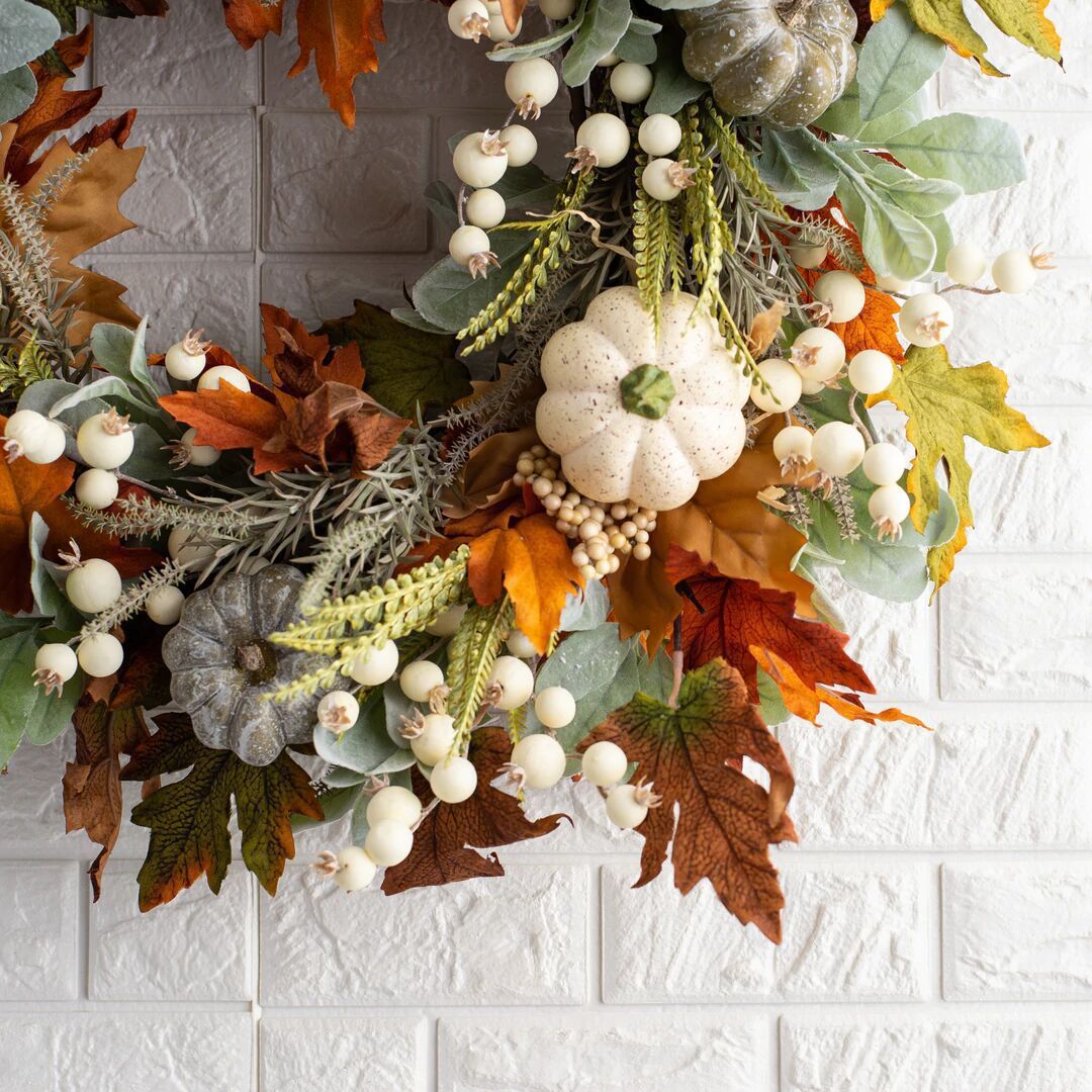 Leaf Pumpkin Garland