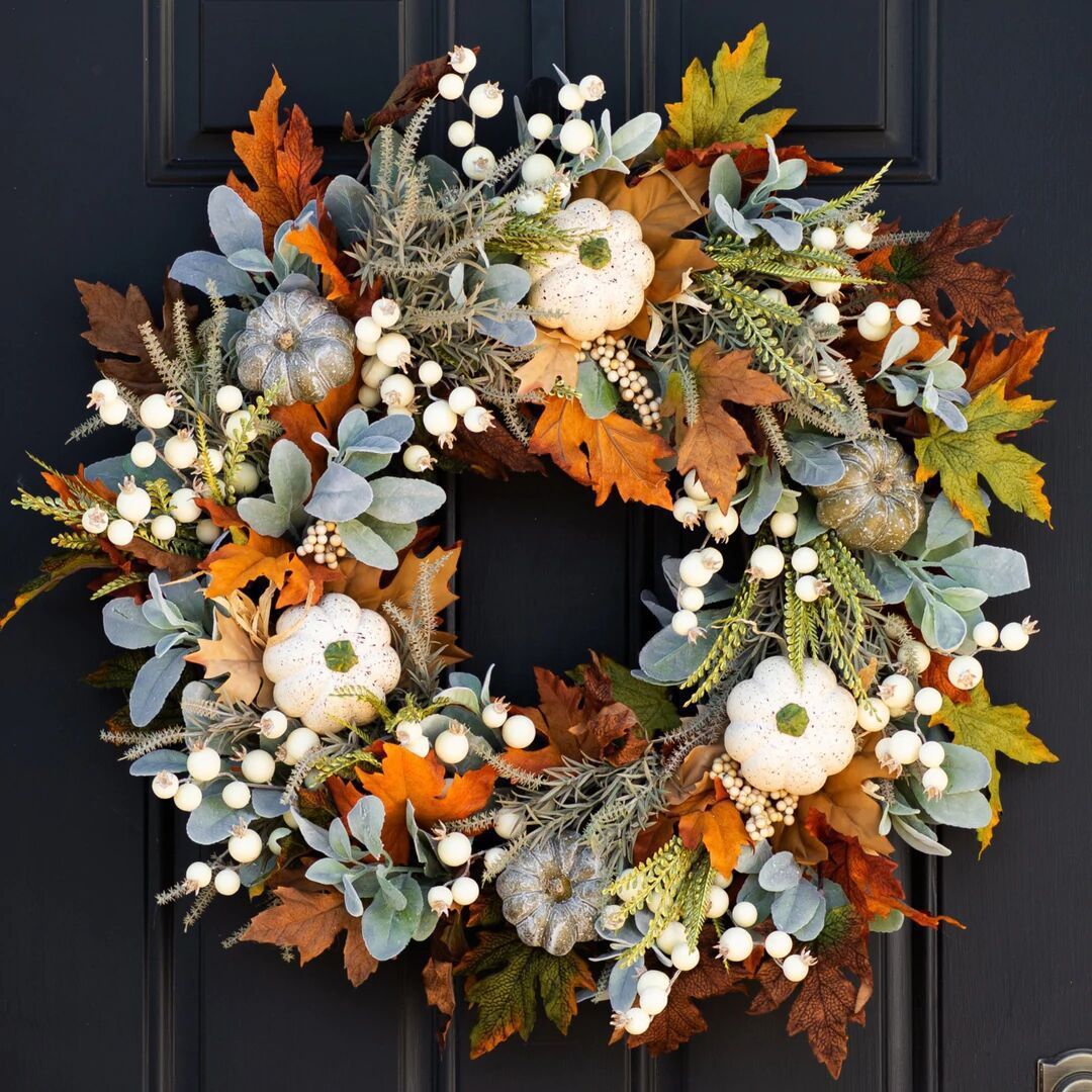 Leaf Pumpkin Garland